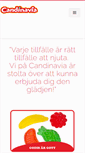 Mobile Screenshot of candinavia.se