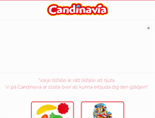 Tablet Screenshot of candinavia.se